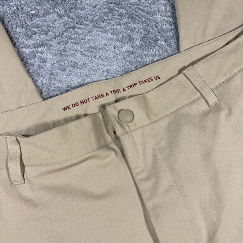 RHONE Performance Commuter Pants Stretch Embroidered Logo Mens Size 41x27